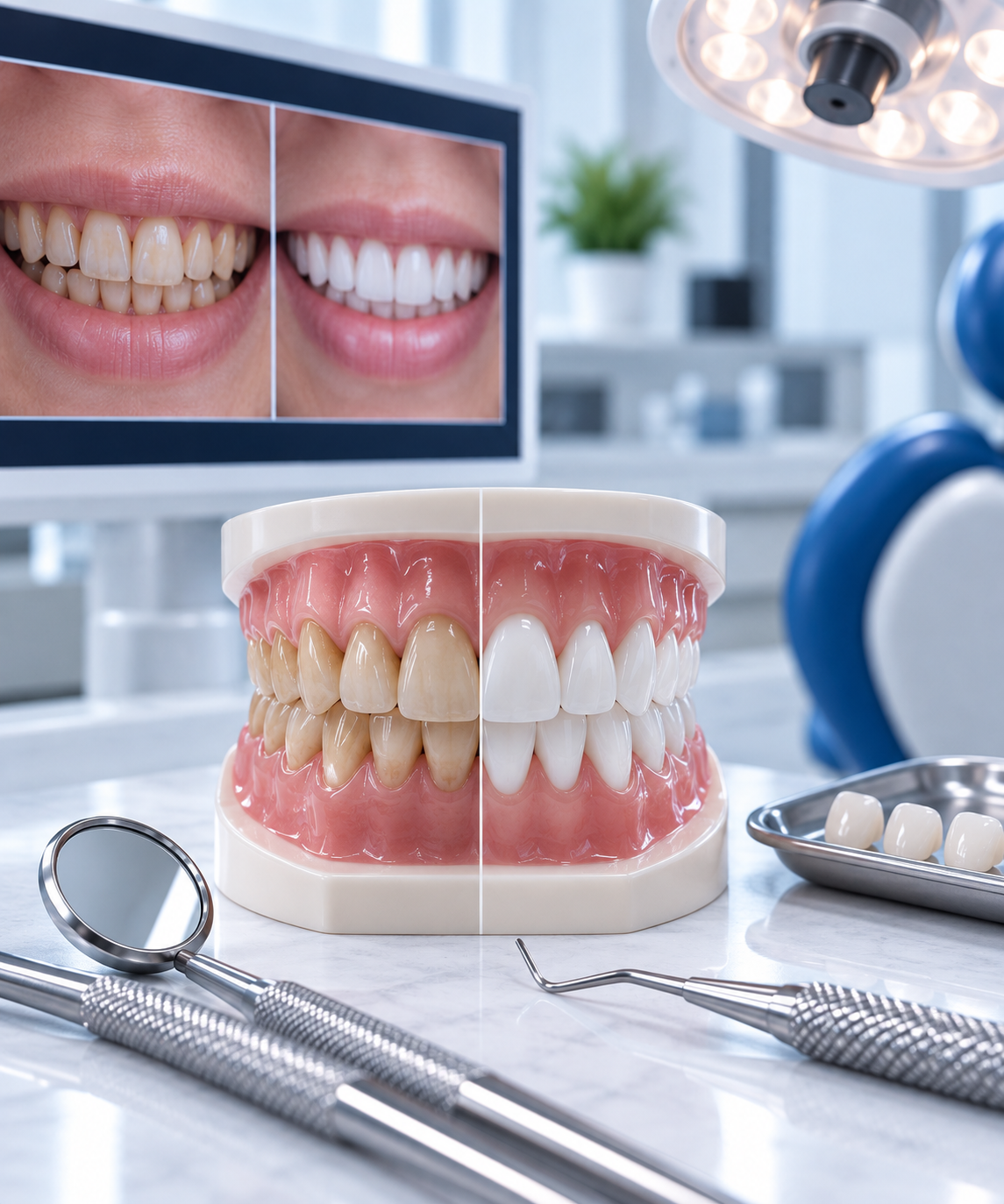 Smile makeover at Dental Square Peshawar